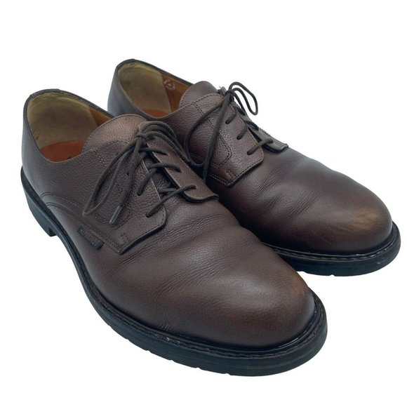 Mephisto Mens Marlon Goodyear Welt Derby Dress Shoes Brown Leather Lace Up 10.5 main image 9